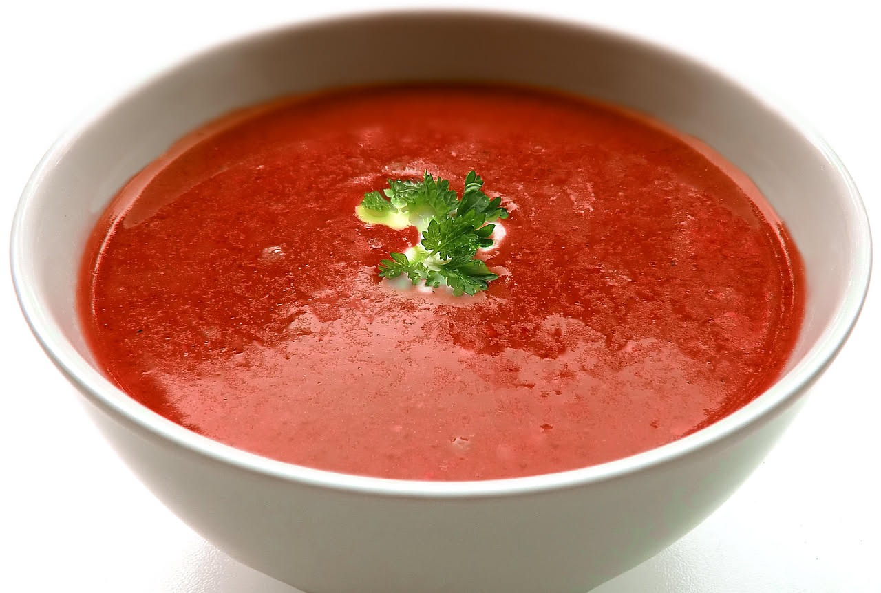 Gazpacho andaluso di pomodoro