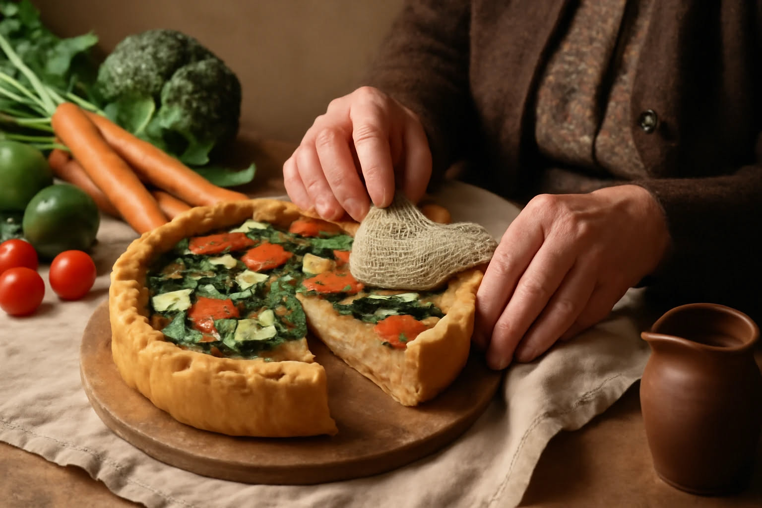 Quiche di verdure