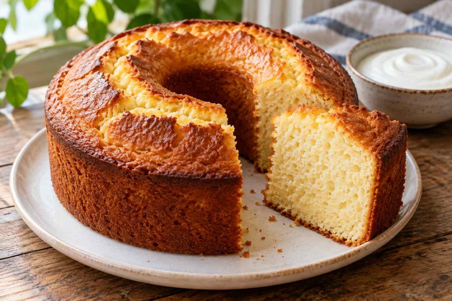 Ciambellone allo yogurt: la ricetta per averlo alto e soffice