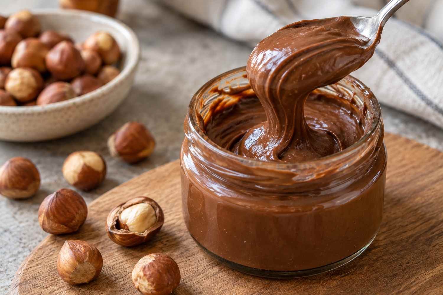 Crema di nocciole e cacao fatta in casa: la ricetta con 4 ingredienti senza olio di palma