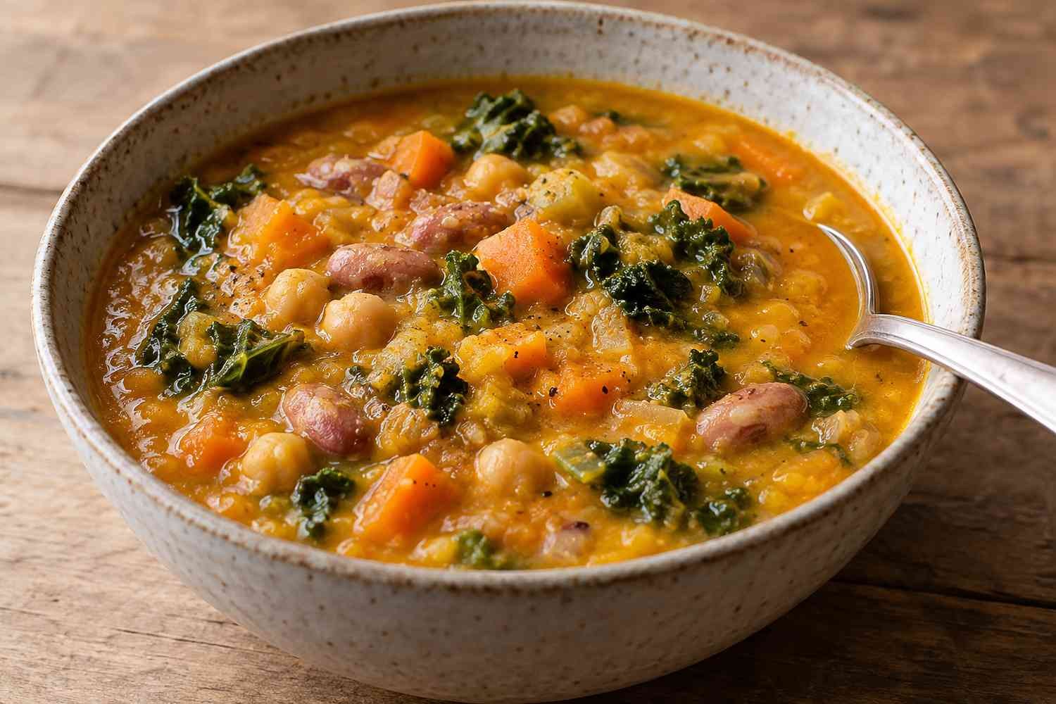 Zuppe autunnali cremose: come prepararle con verdure e legumi di stagione