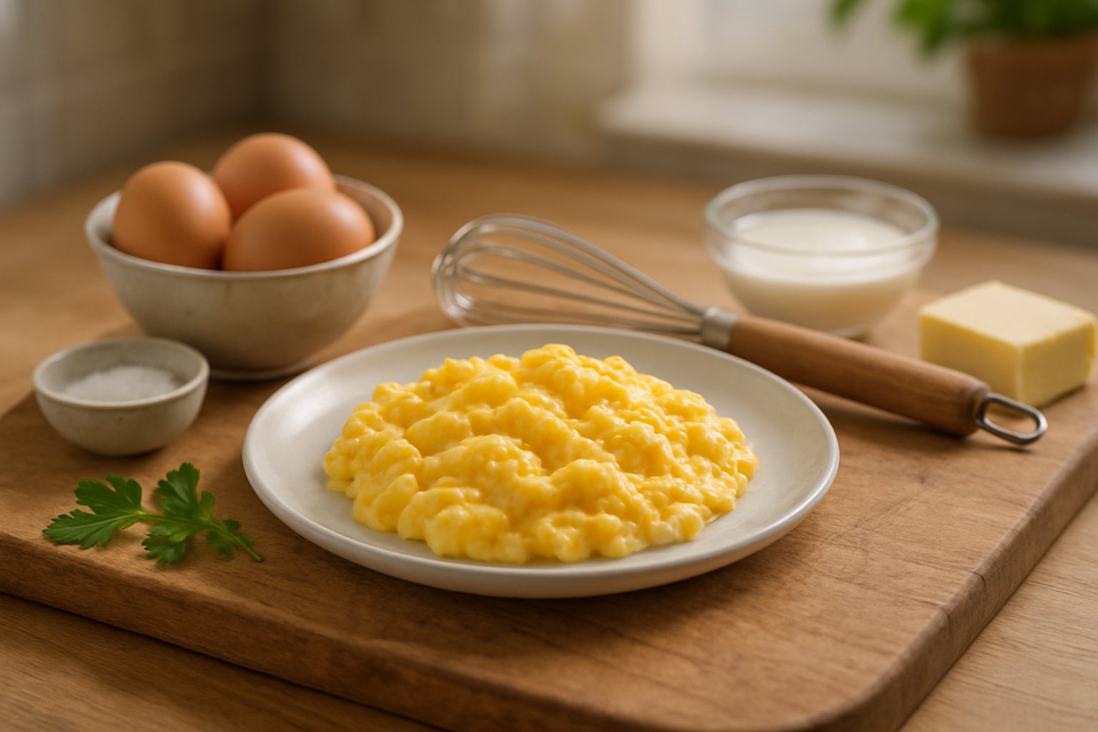 Lezione 14 - Le uova strapazzate cremose