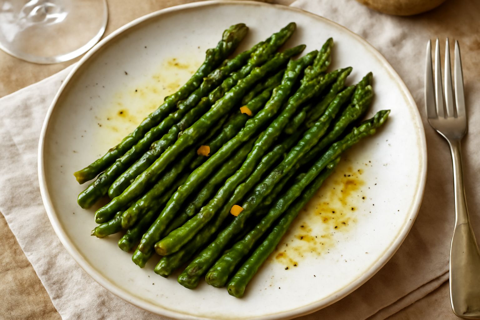 Asparagi selvatici saltati