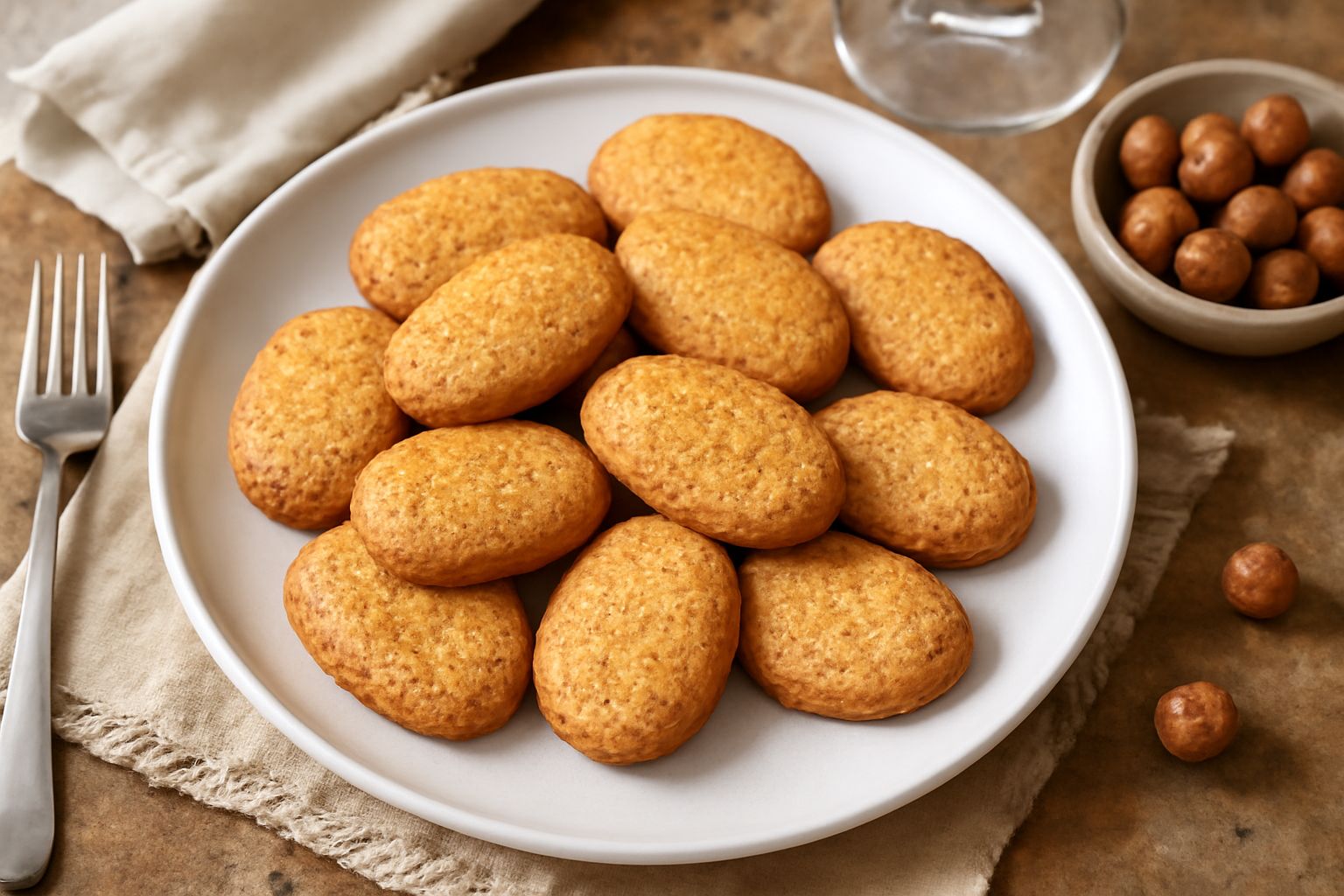 Biscotti di Perugia alla nocciola