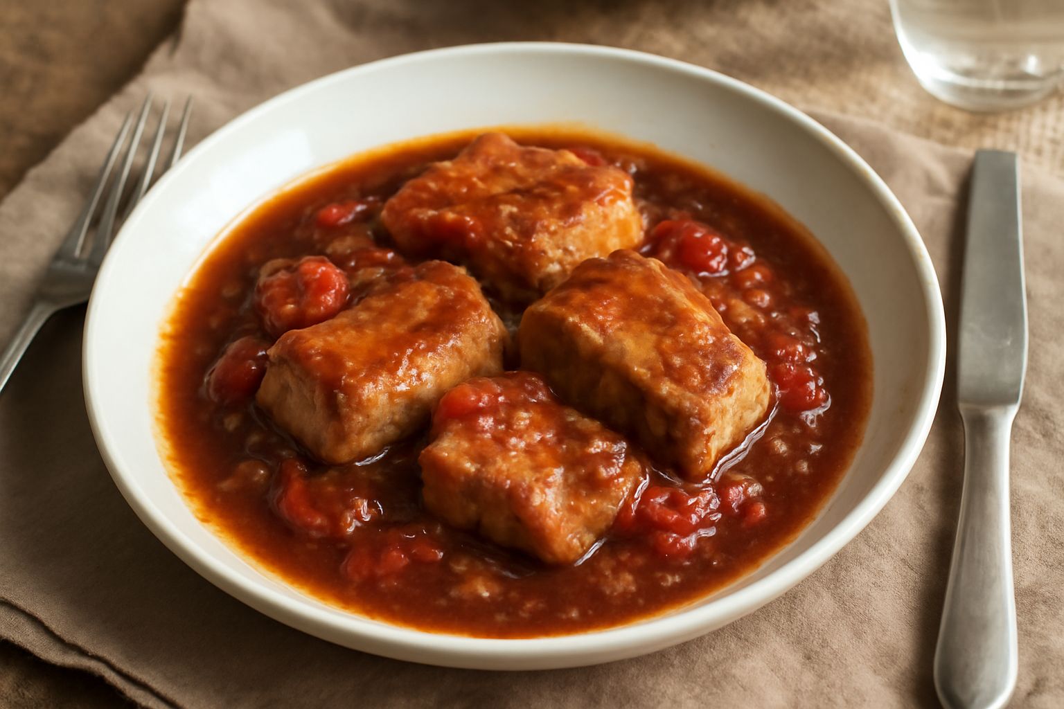 Maiale in salsa