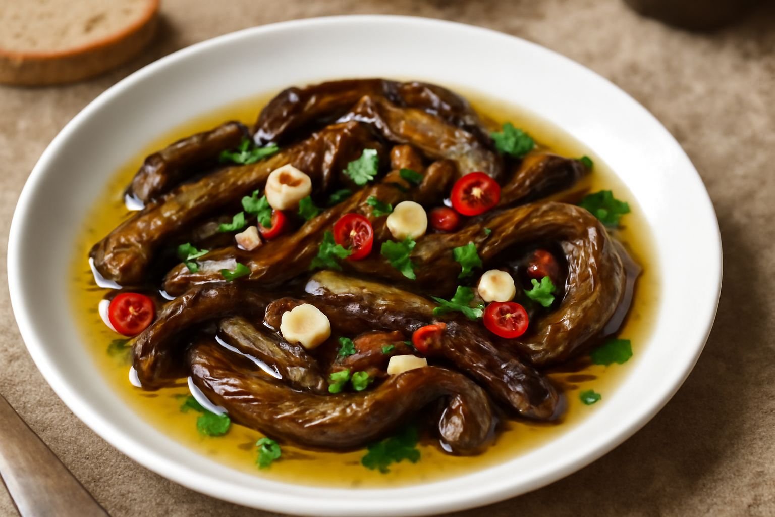 Melanzane affumicate sott'olio