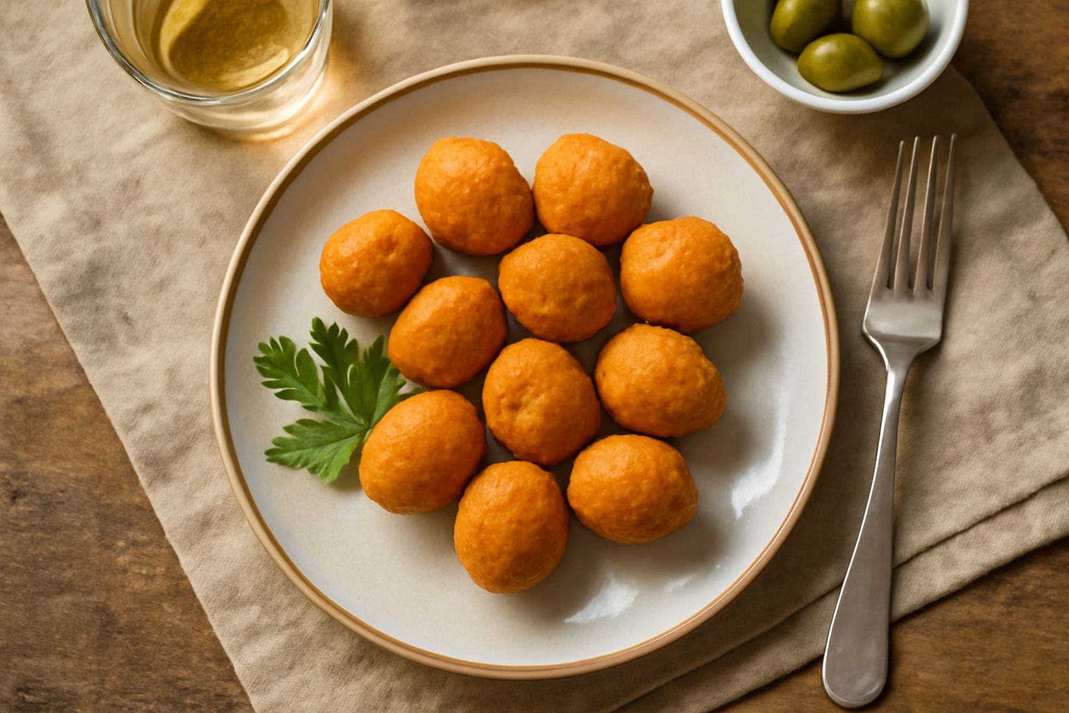 Olive ripiene all'ascolana: croccanti in pastella dorata, nutrienti grazie al ripieno di carni e