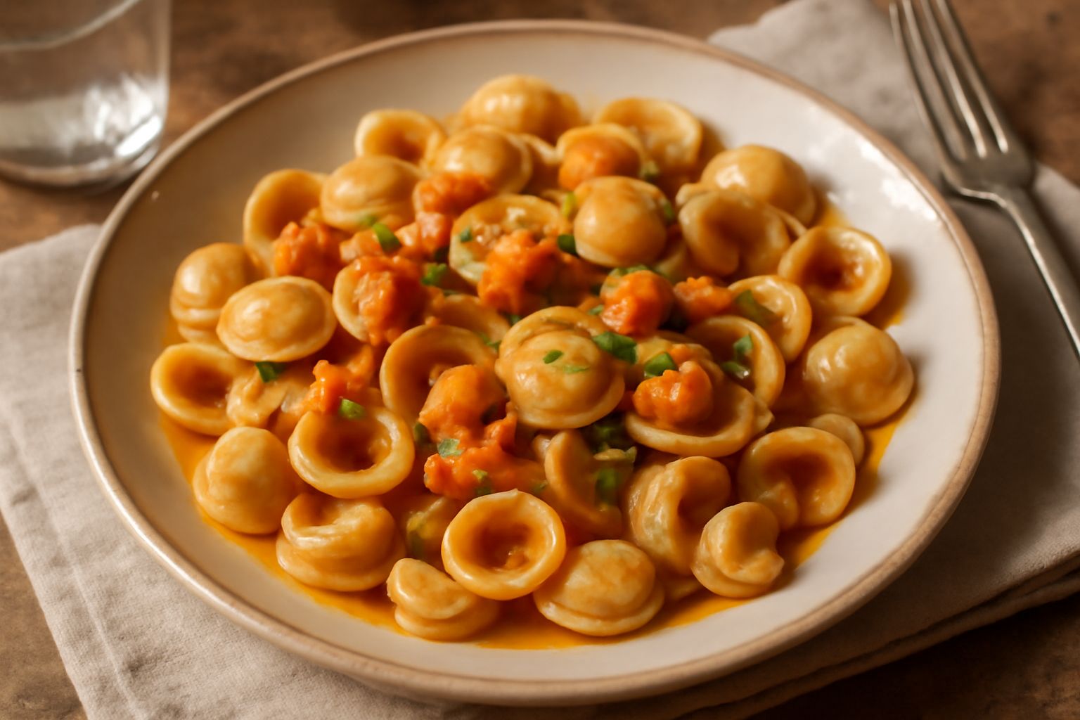 Orecchiette ai ricci di mare