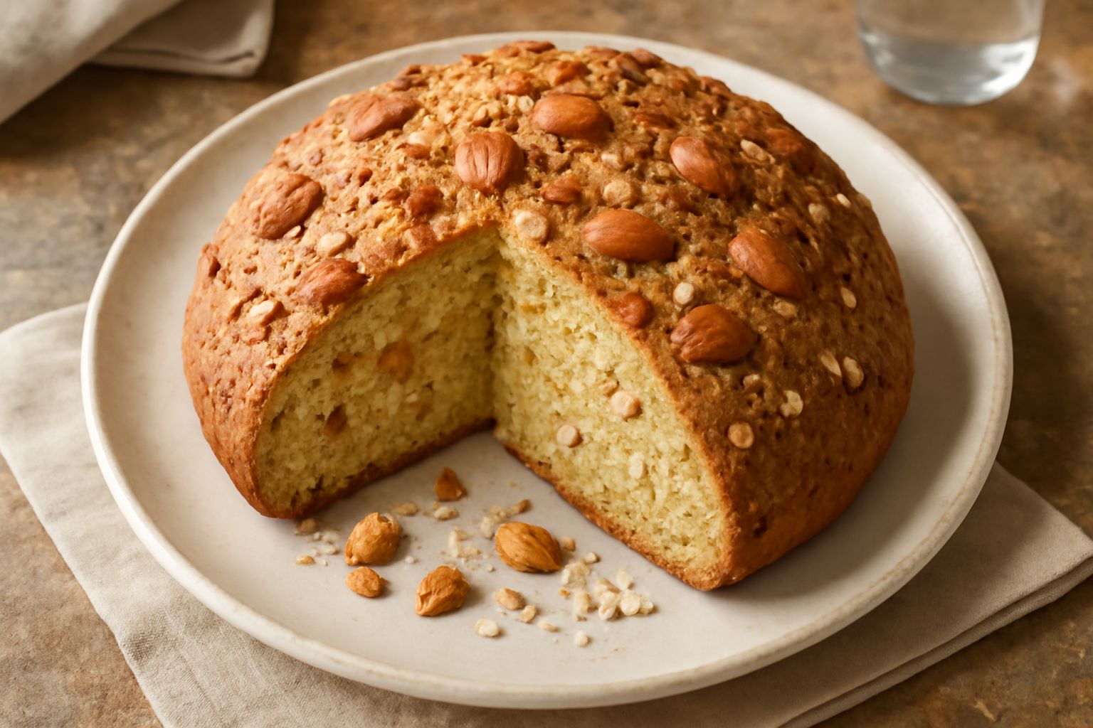 Pane cun mandorlas