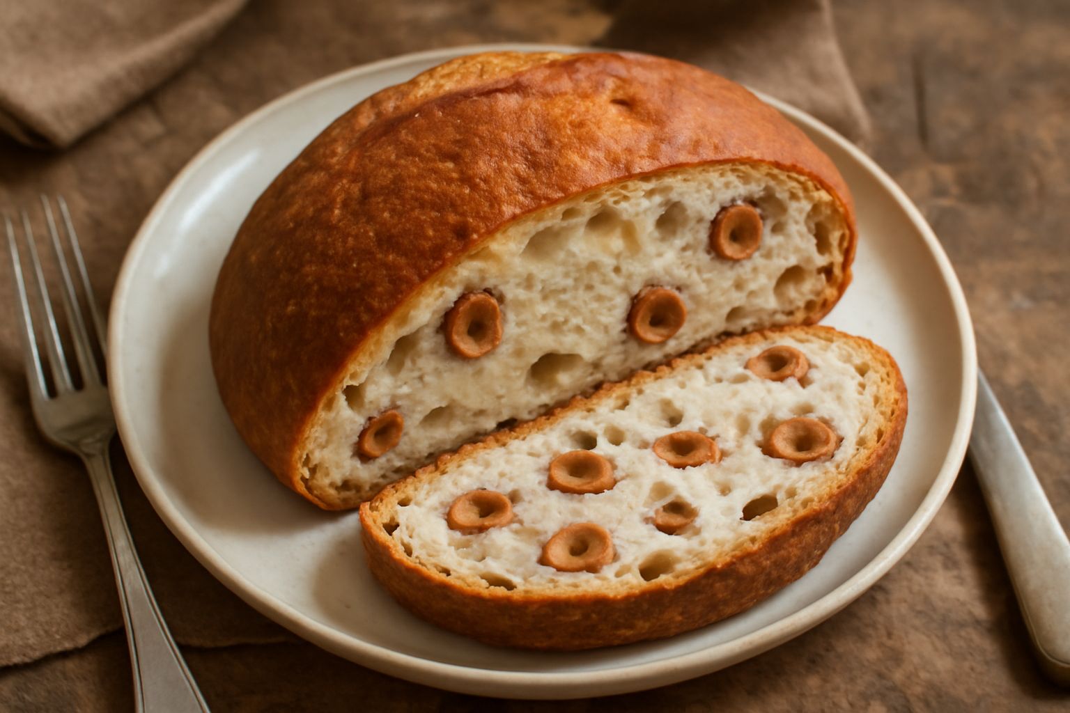 Pane cun nociole