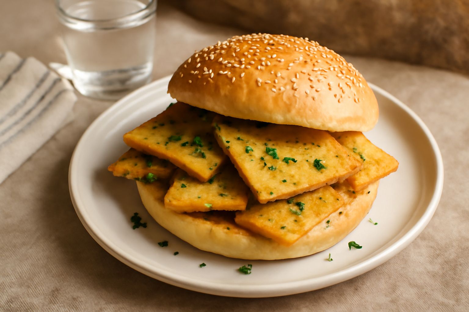 Pani ca' panella: la ricetta della merenda siciliana tra acqua e chickpea