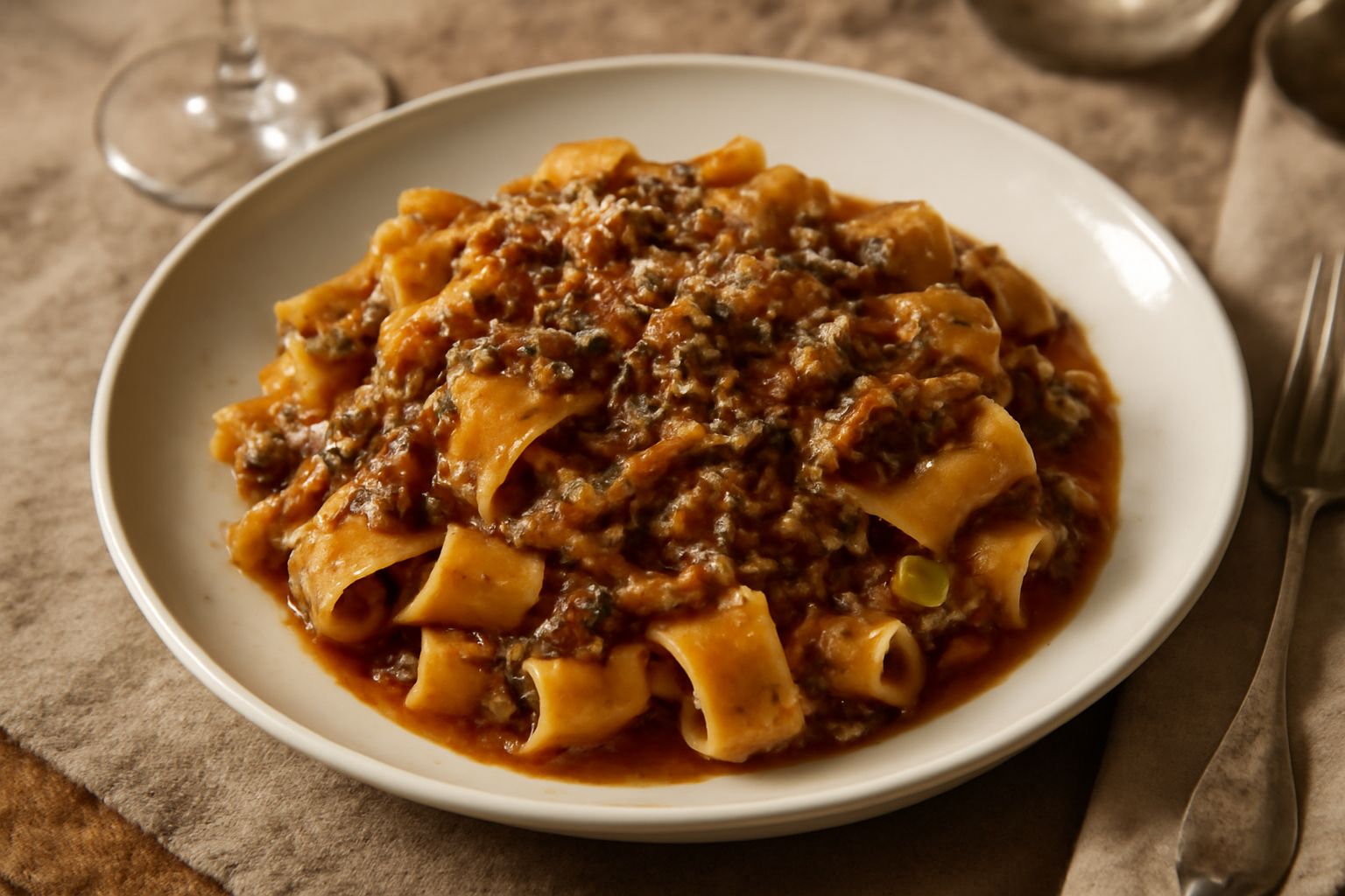 Pigeon pasta