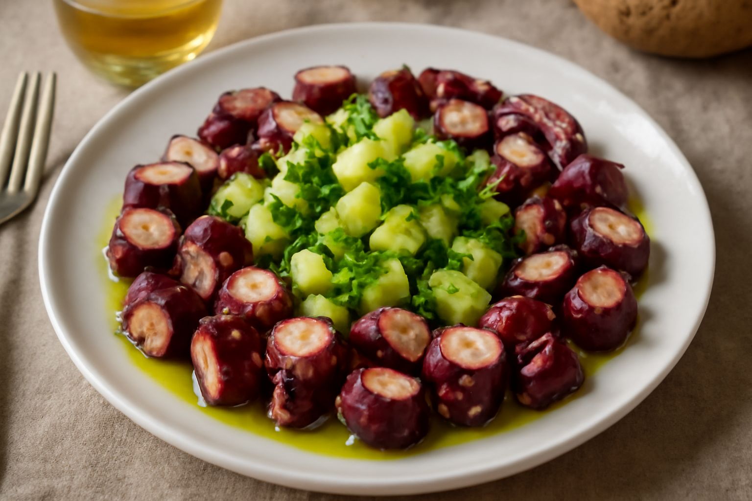 Piovra in insalata