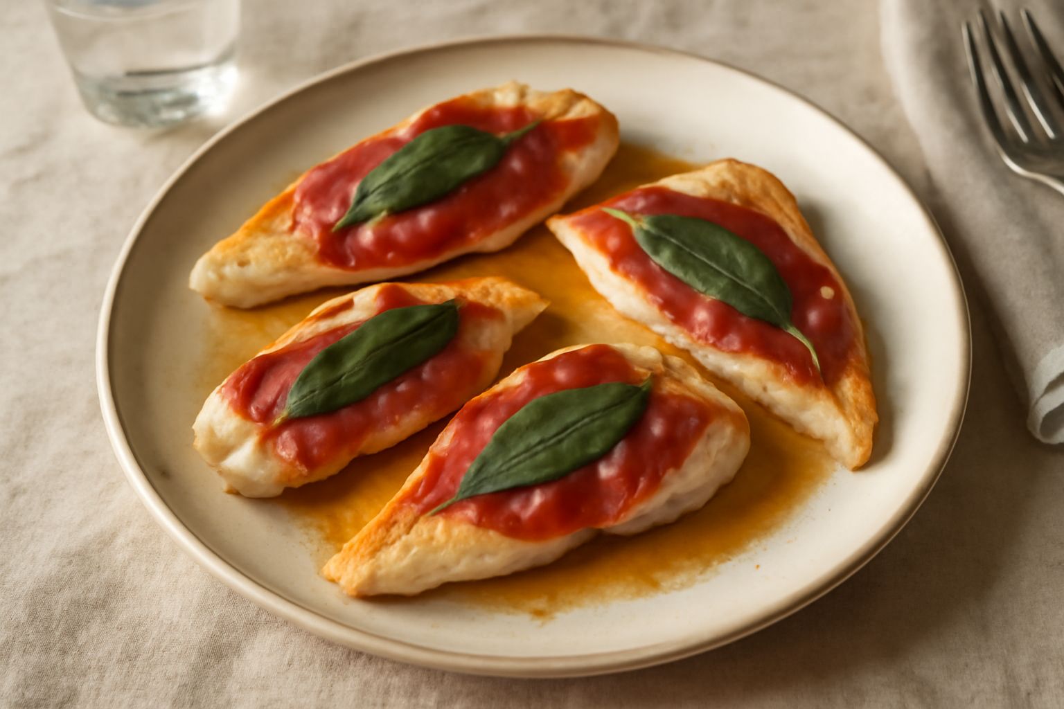 Saltimbocca di branzino