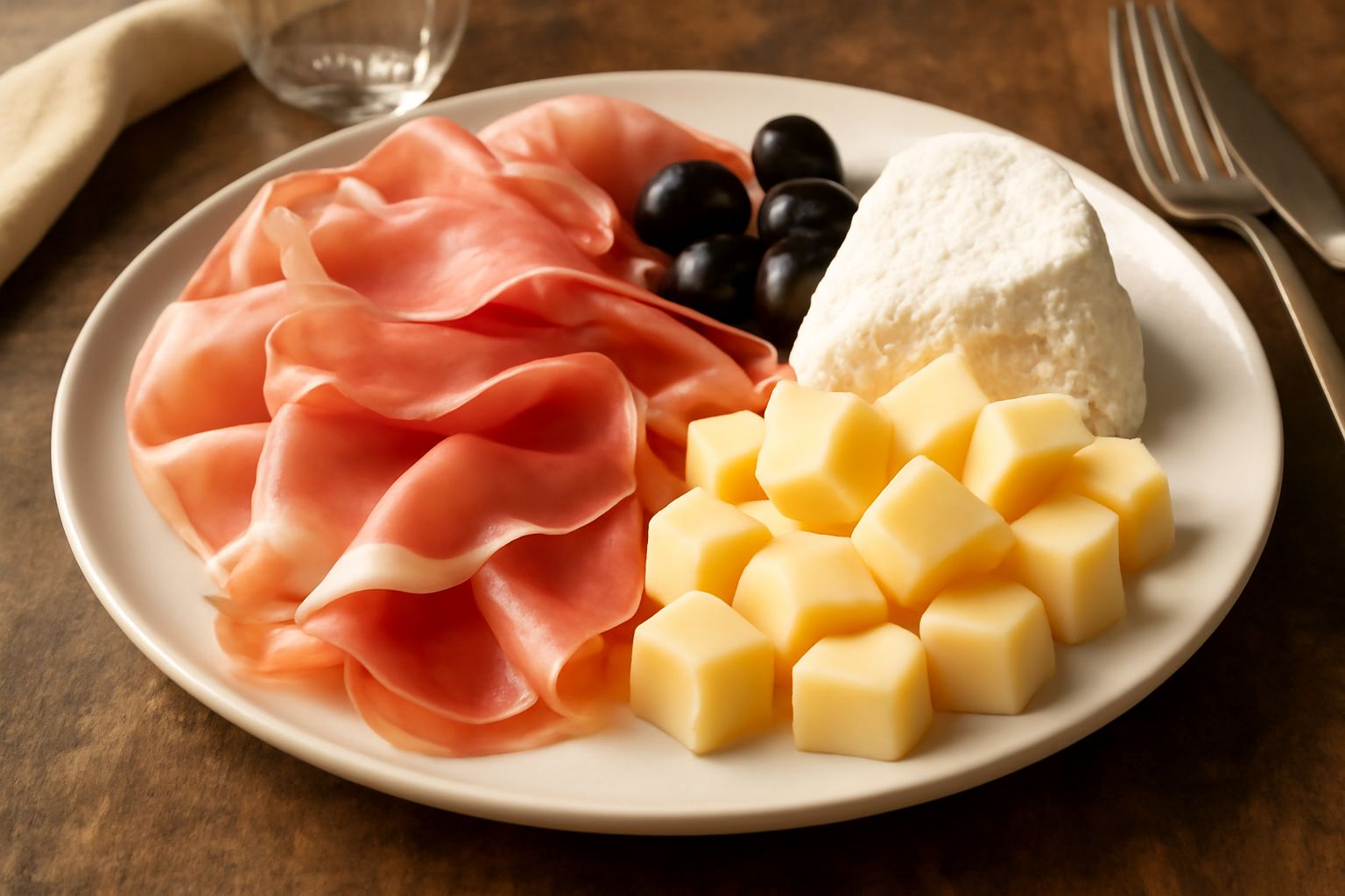 Salume e formaggio