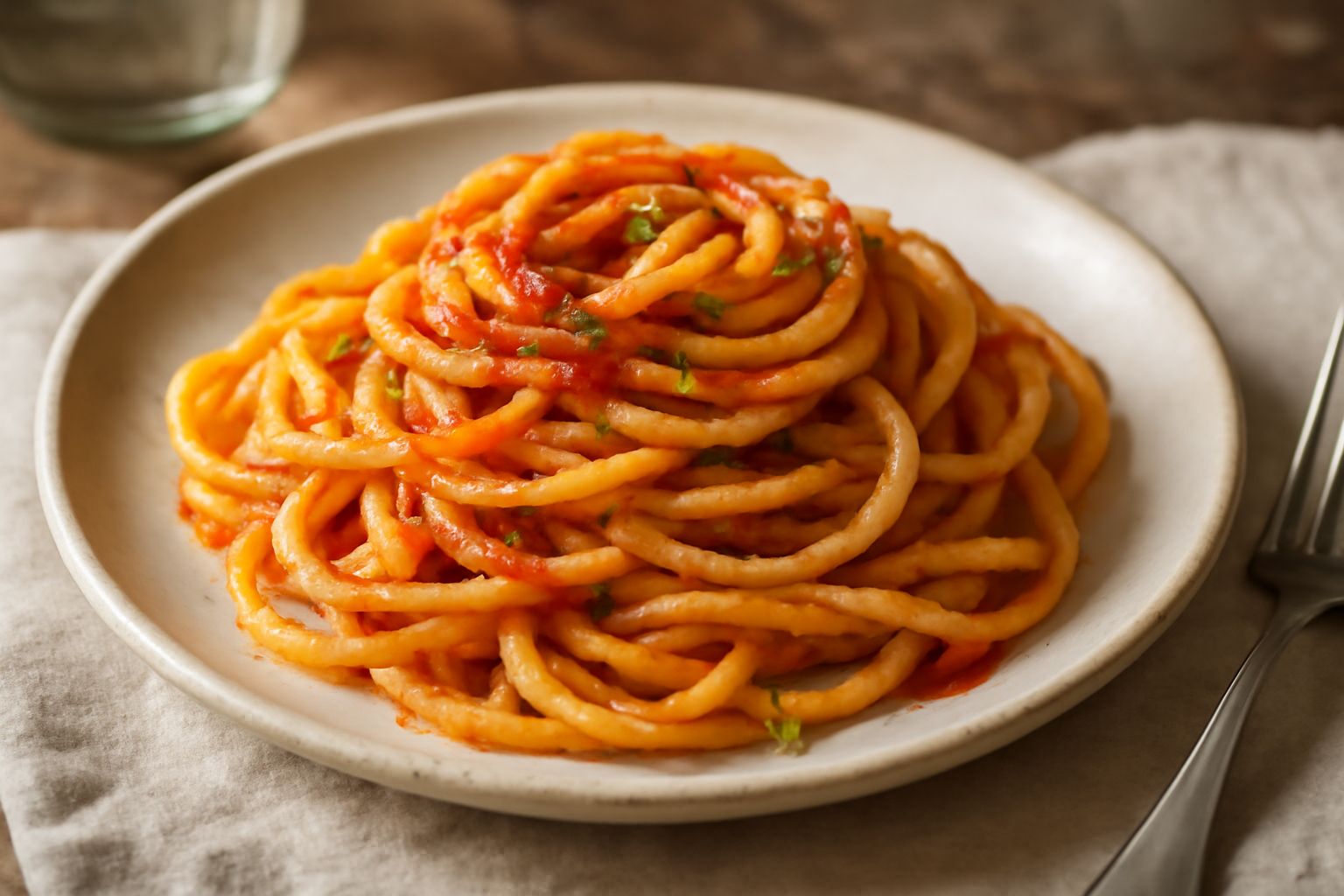 Spaghetti alla chitarra