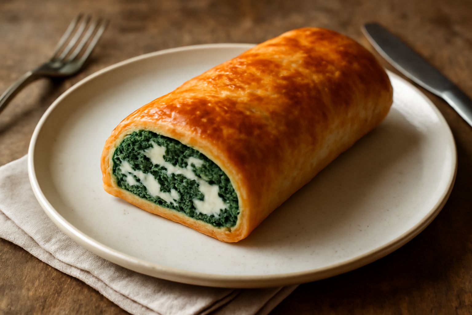 Strudel di Ricotta e Spinaci