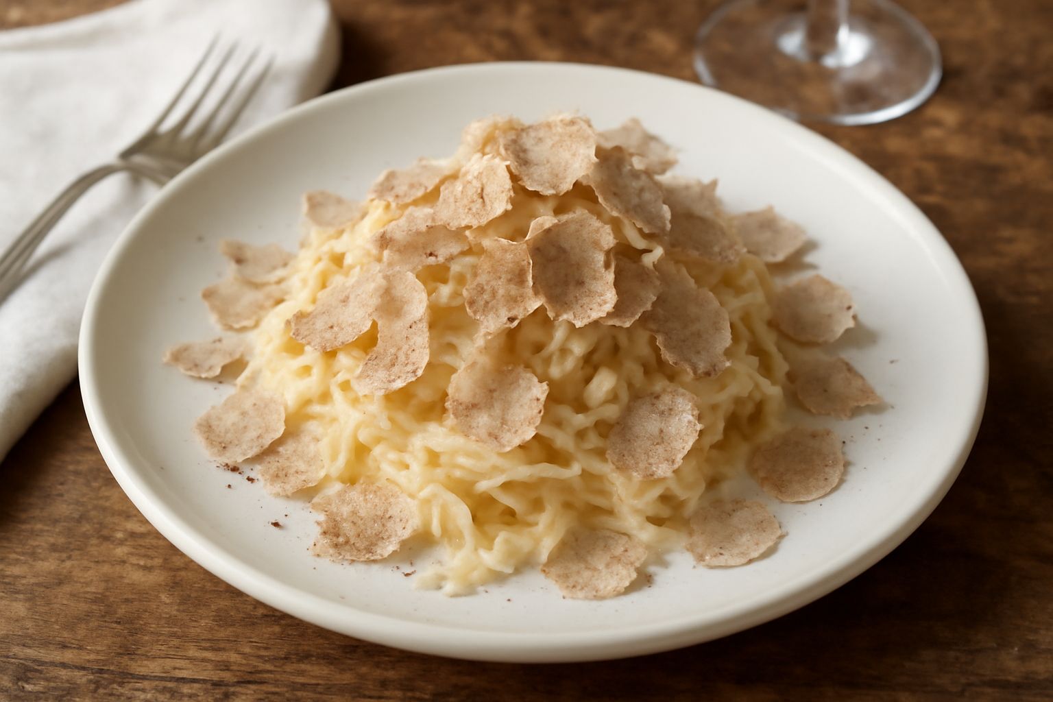 Tartufo bianco d'Alba su formaggio: eleganza aromatica e digeribilità nel lusso delicato