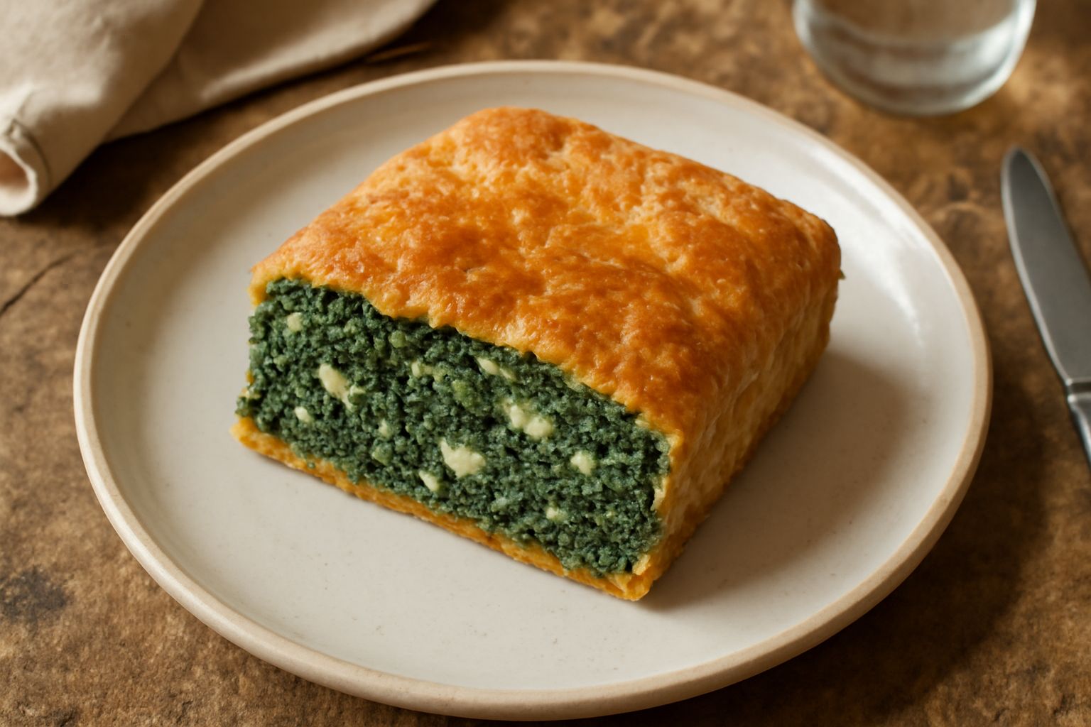 Torta rustica di spinaci